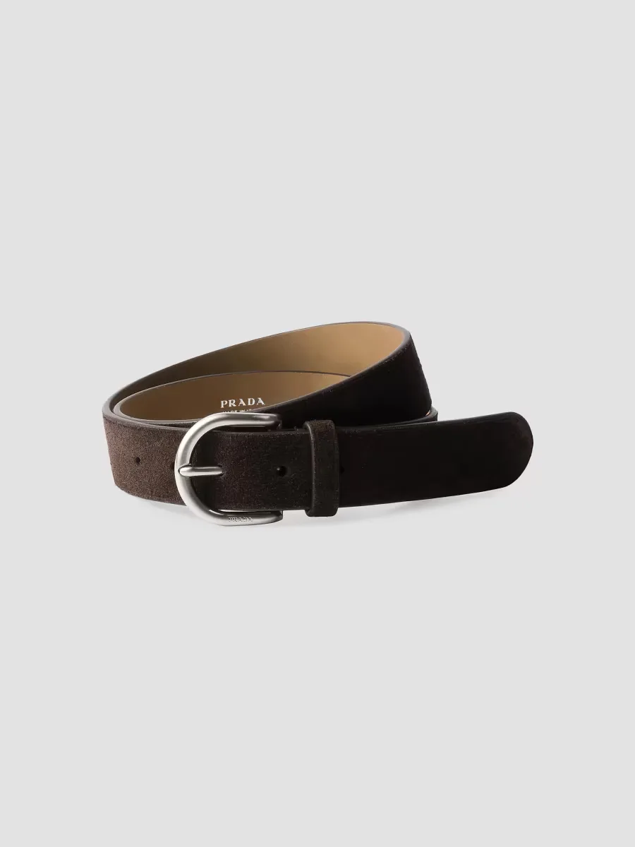 Suede Belt by Prada