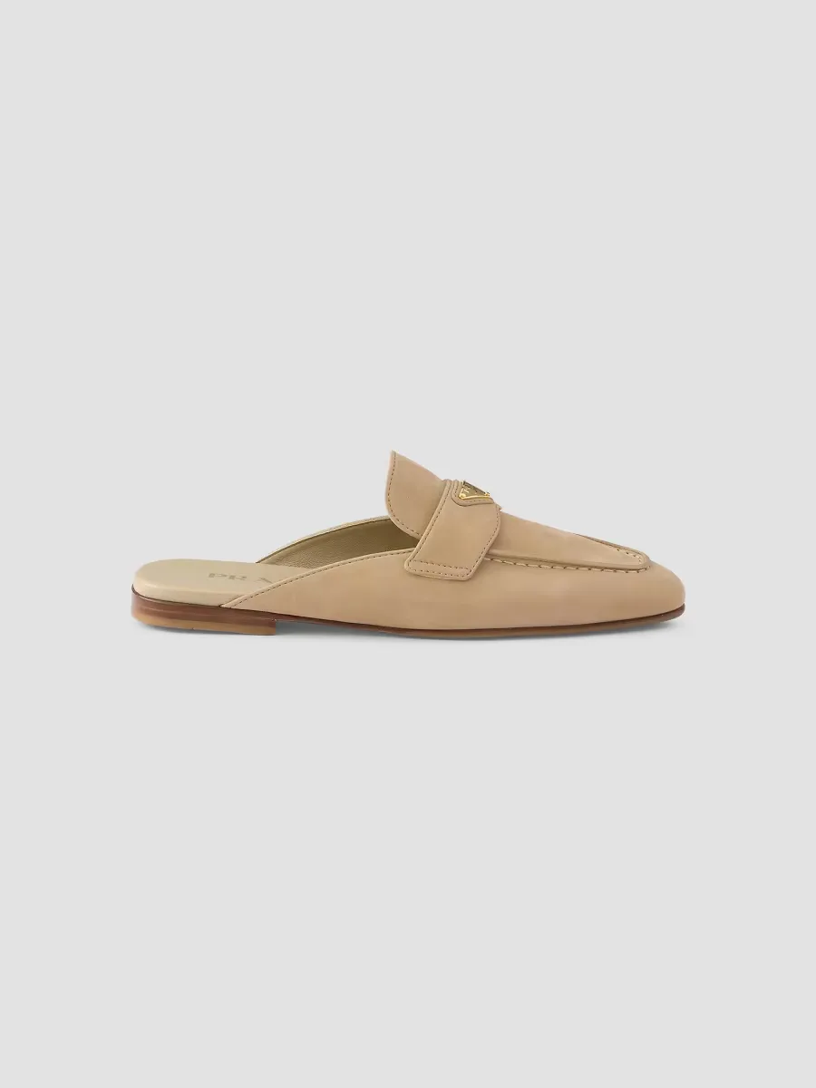 Nubuck Mules by Prada