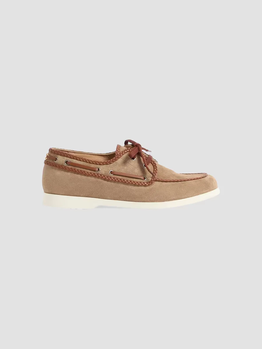 Palm Avenue Crust and Nappa Leather Boat Shoe