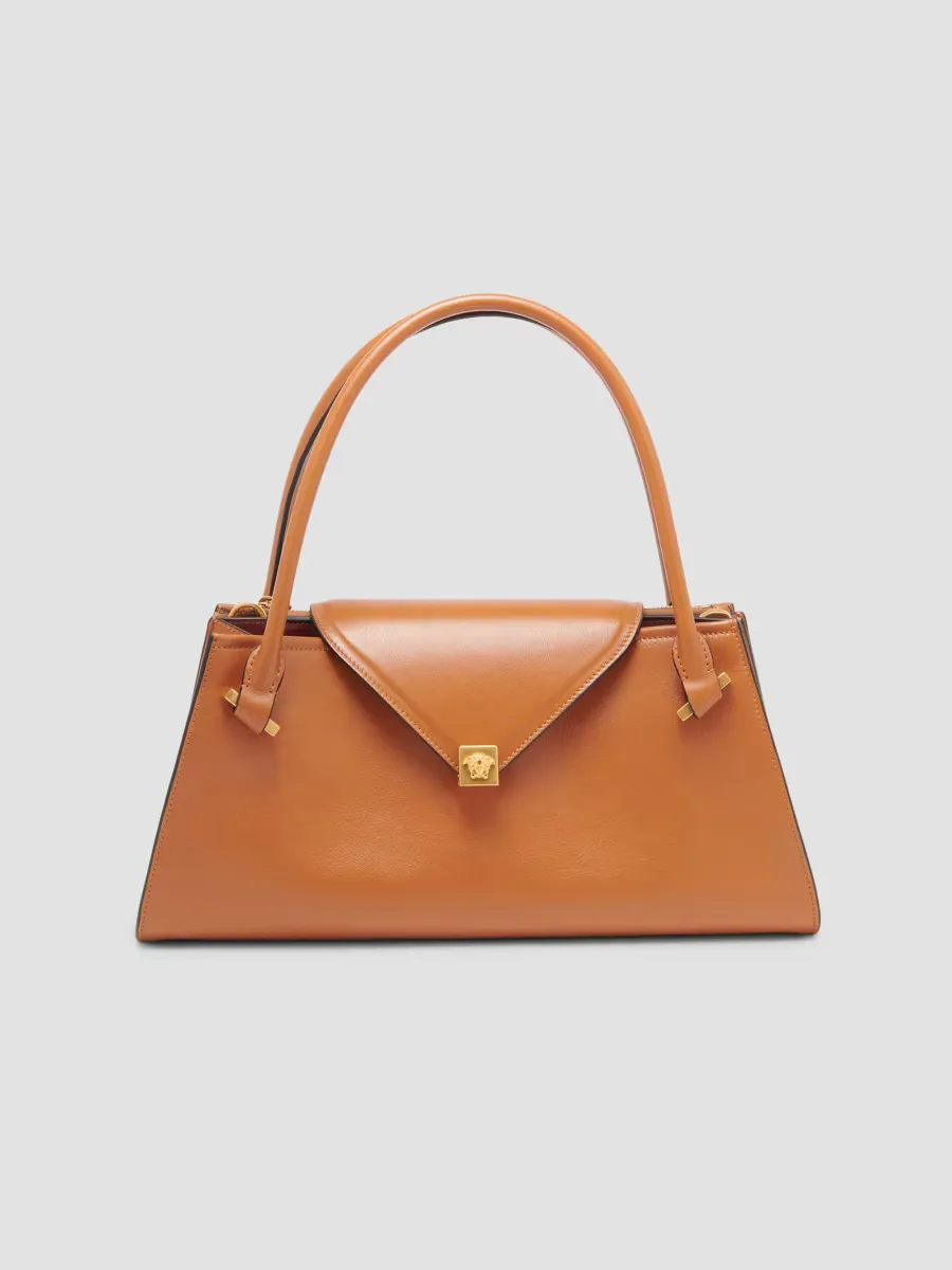 Severine Medium Leather Top Handle Bag