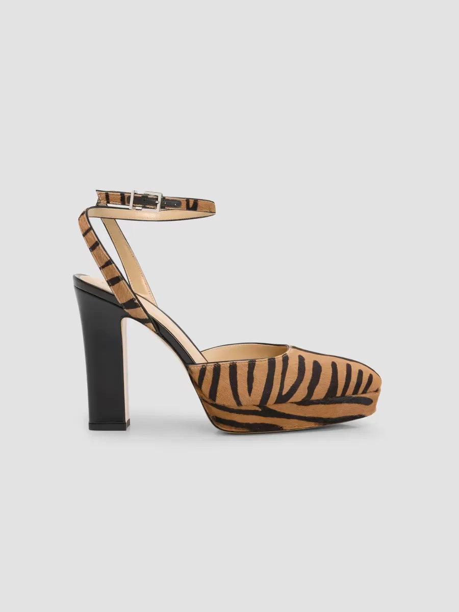 After 9 110MM Calf Hair Platform Pumps by FENDI