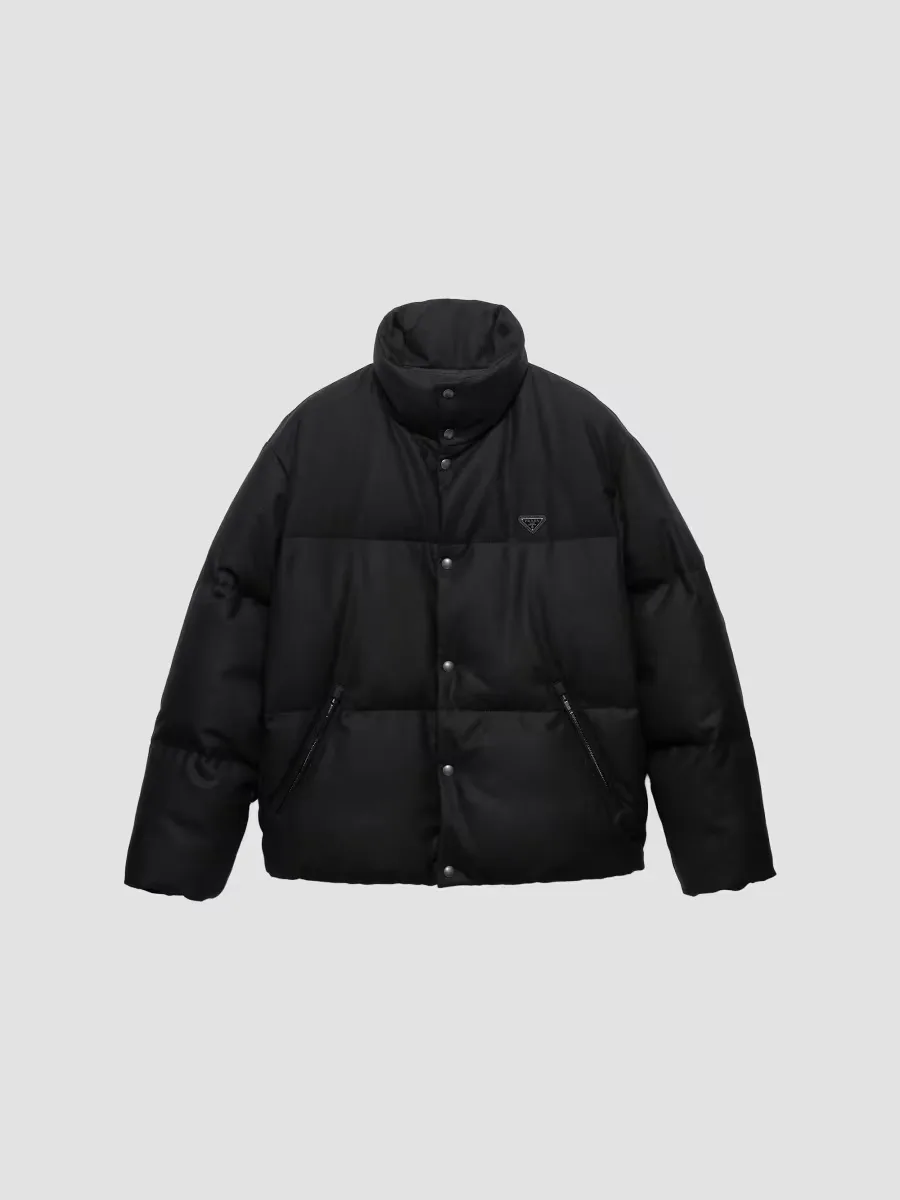 Medium-Weight Re-Wool Down Jacket by Prada