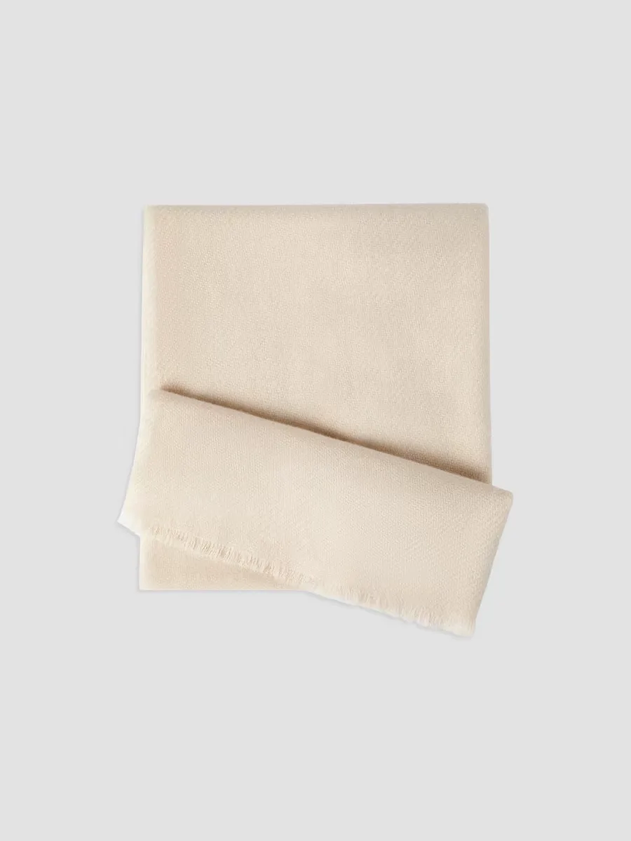 Cashmere Diagonal Scarf by Brunello Cucinelli