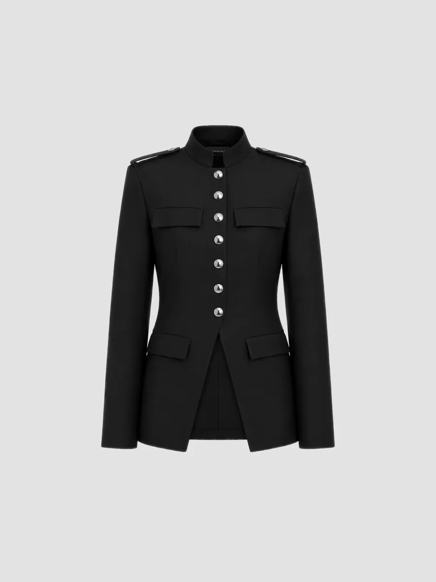 Lillith Longline Military Jacket by NICHOLAS