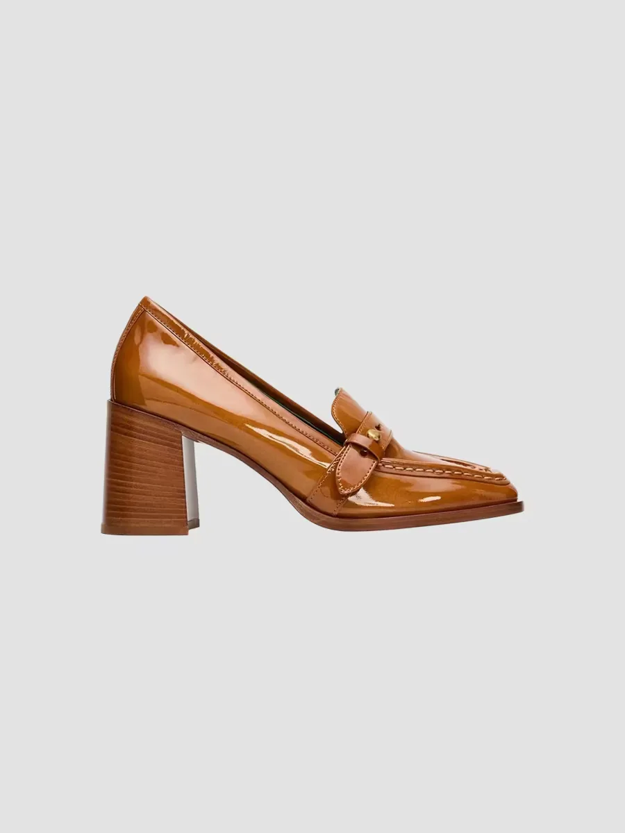 Astor 75MM Leather Loafers by Zimmermann