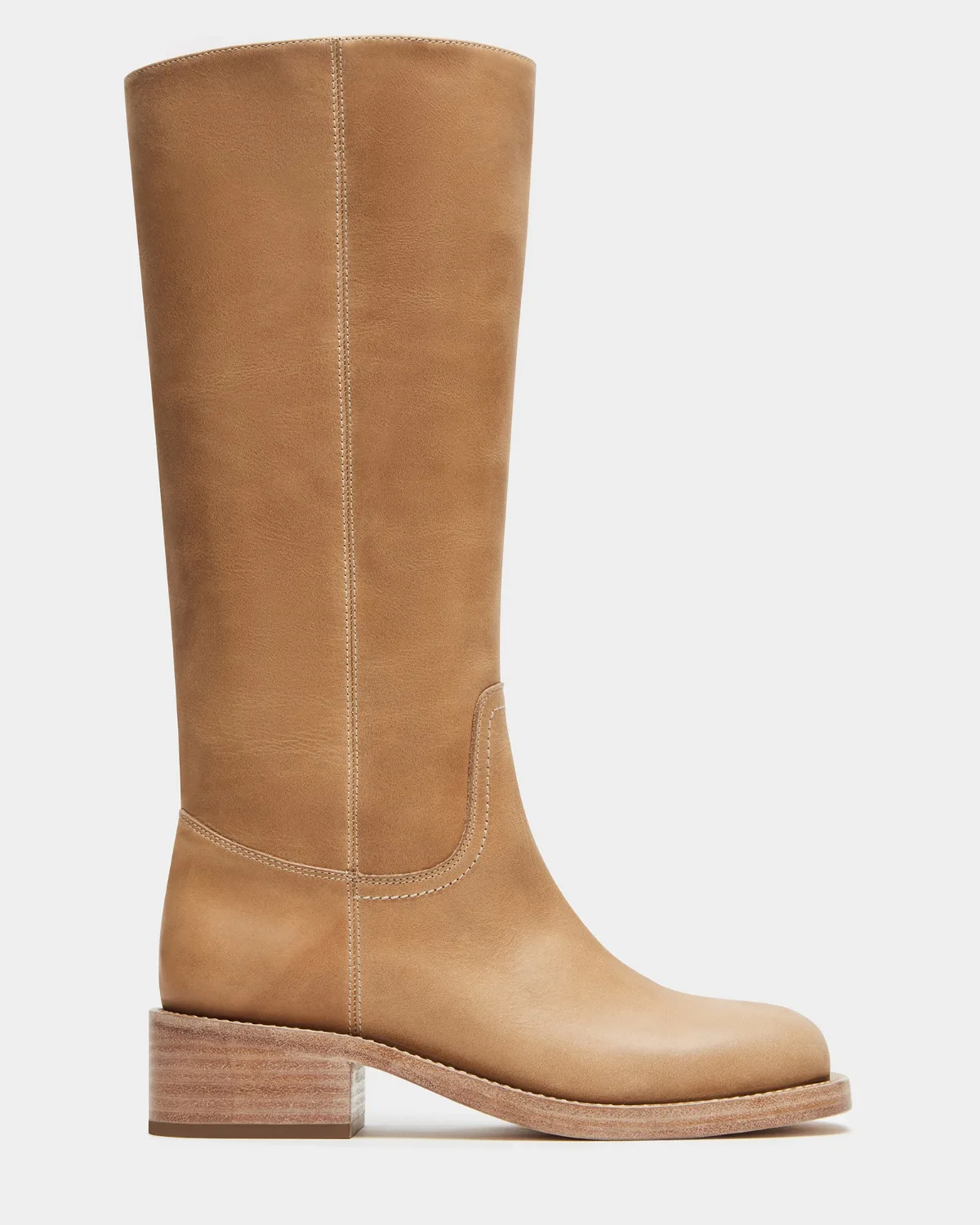Riggs Knee High Boots - Leather by Steve Madden
