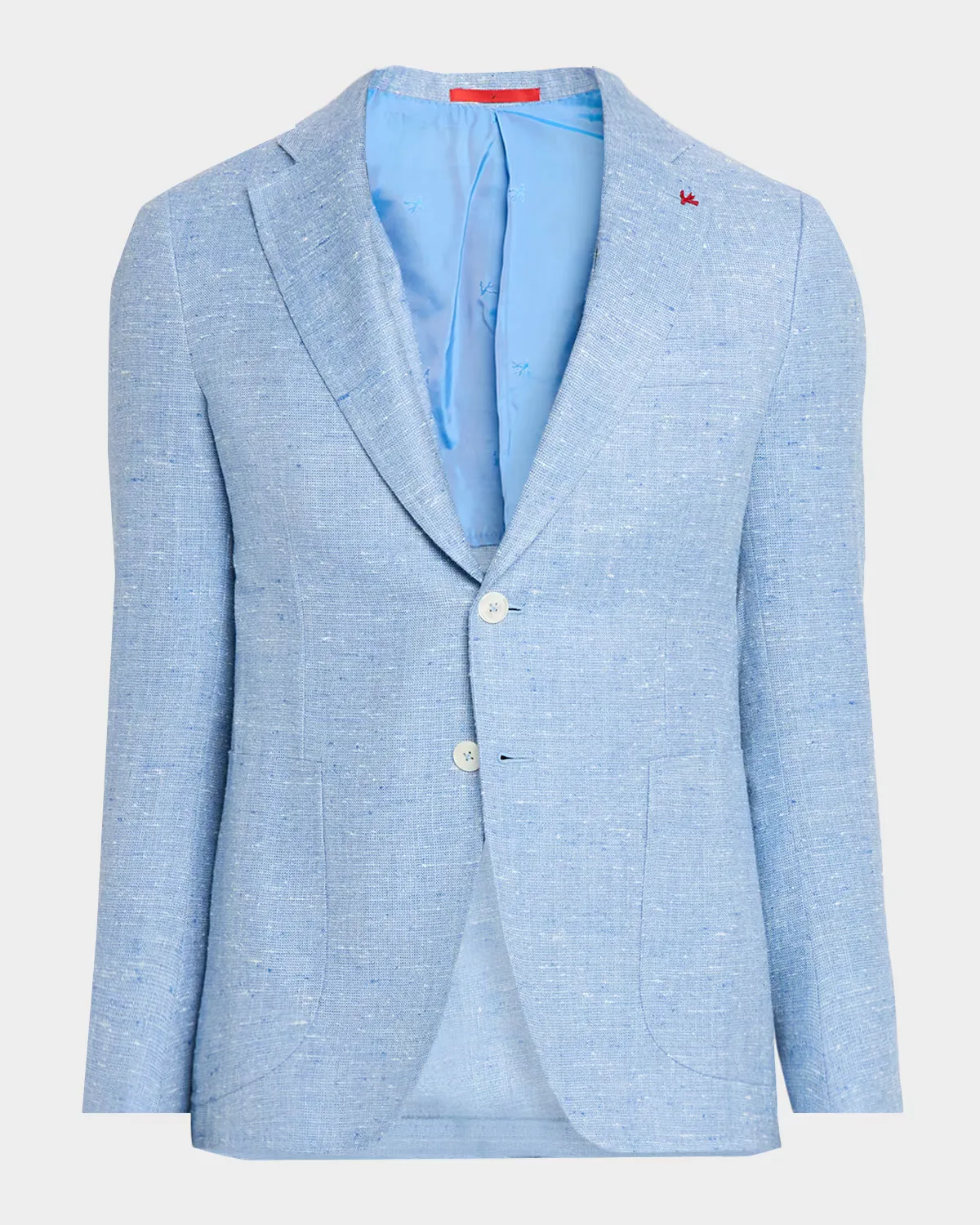 Summer Donegal Single-Breasted Sport Coat by Isaia