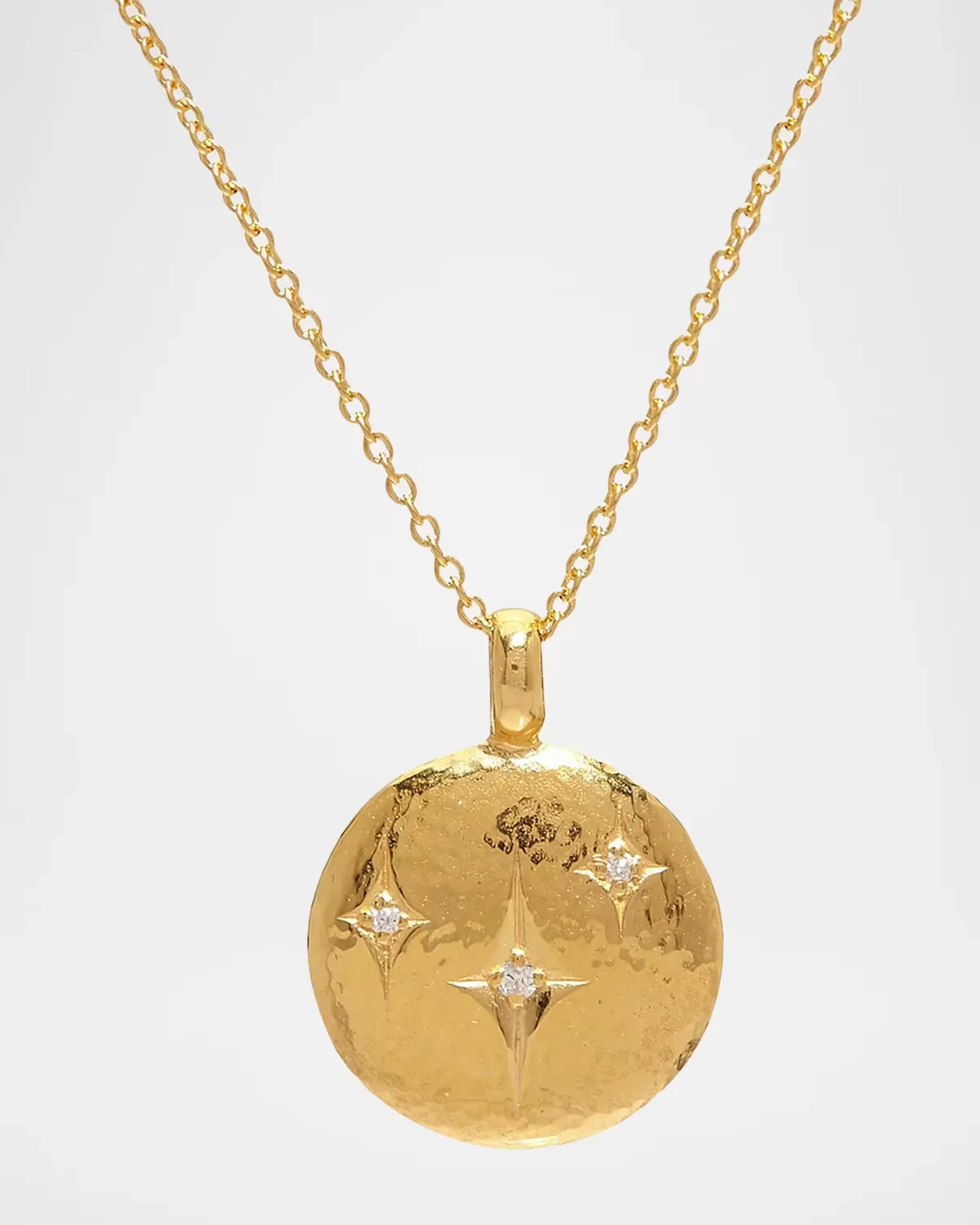 Spell 22K Yellow Gold, 18K Yellow Gold & Diamond Starlight Pendant Necklace by Gurhan