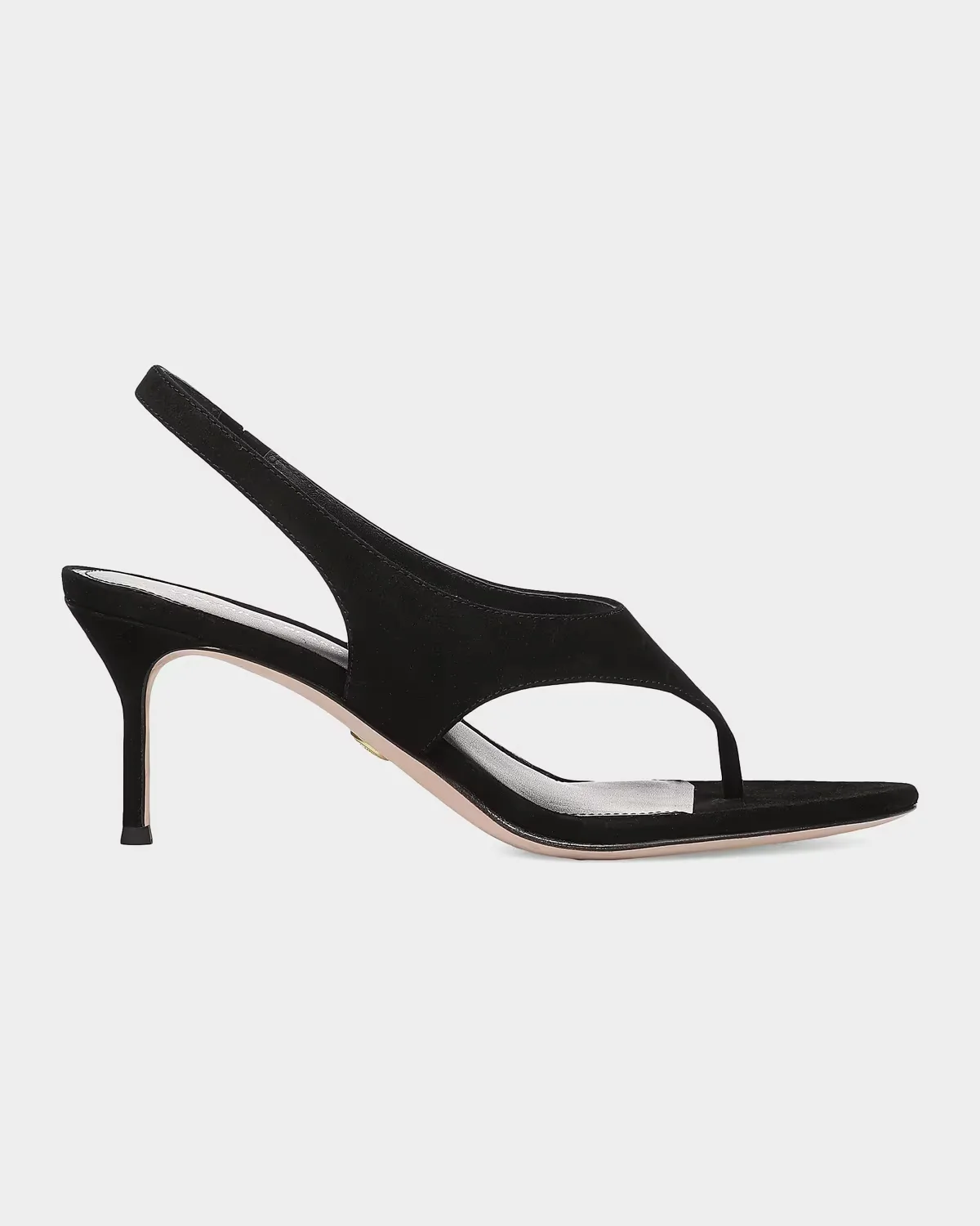 65mm Talon Suede Slingback Sandals by Veronica Beard