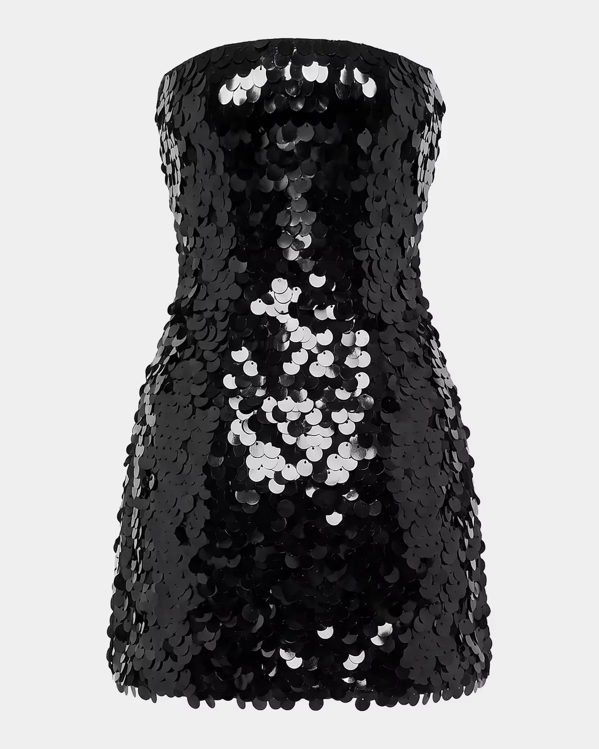 Scottie Sequined Strapless Mini Dress by Dress the Population