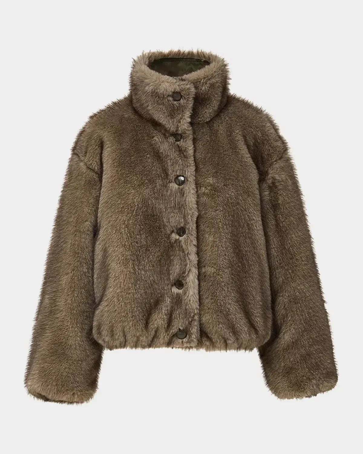 Varell Reversible Faux Fur Bomber Jacket by Veronica Beard