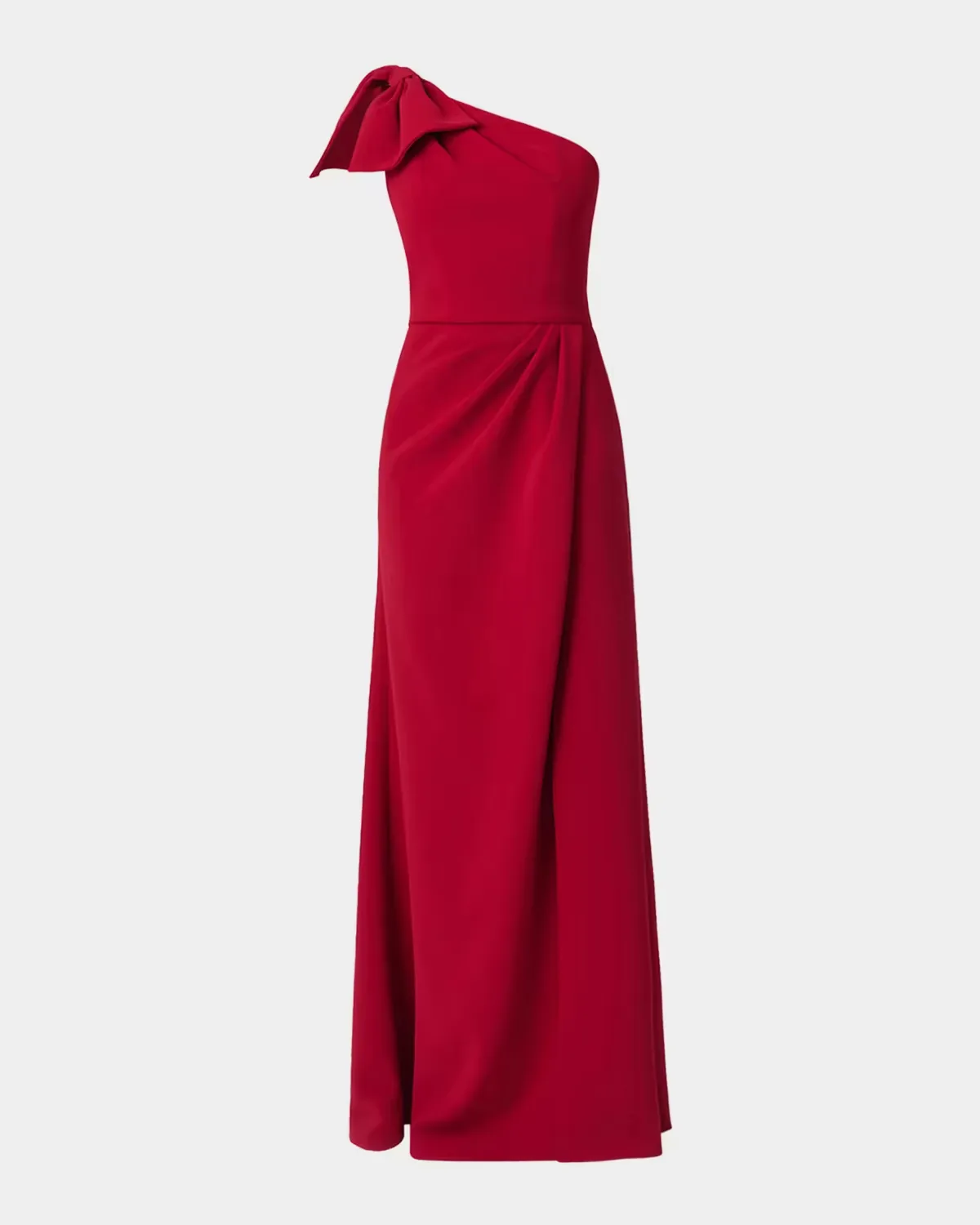 Killian One-Shoulder Stretch Crepe Gown by Shoshanna