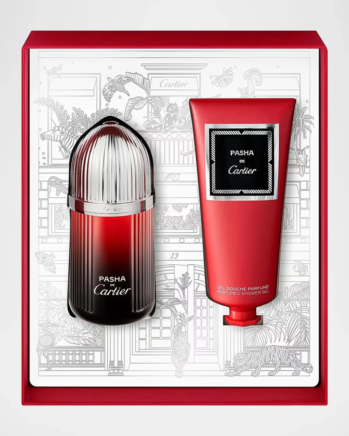 Pasha De Cartier Edition Noire 2-Piece Gift Set by Cartier's