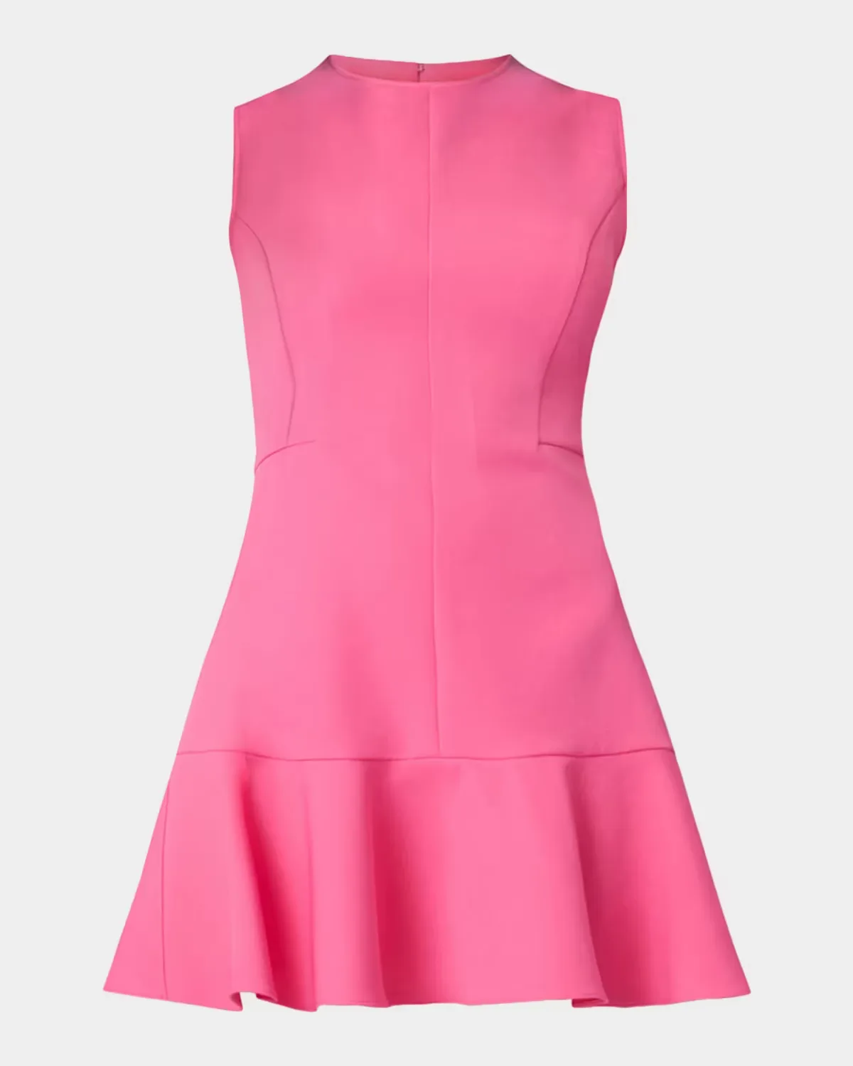 Selma Crepe Fit-&-Flare Mini Dress