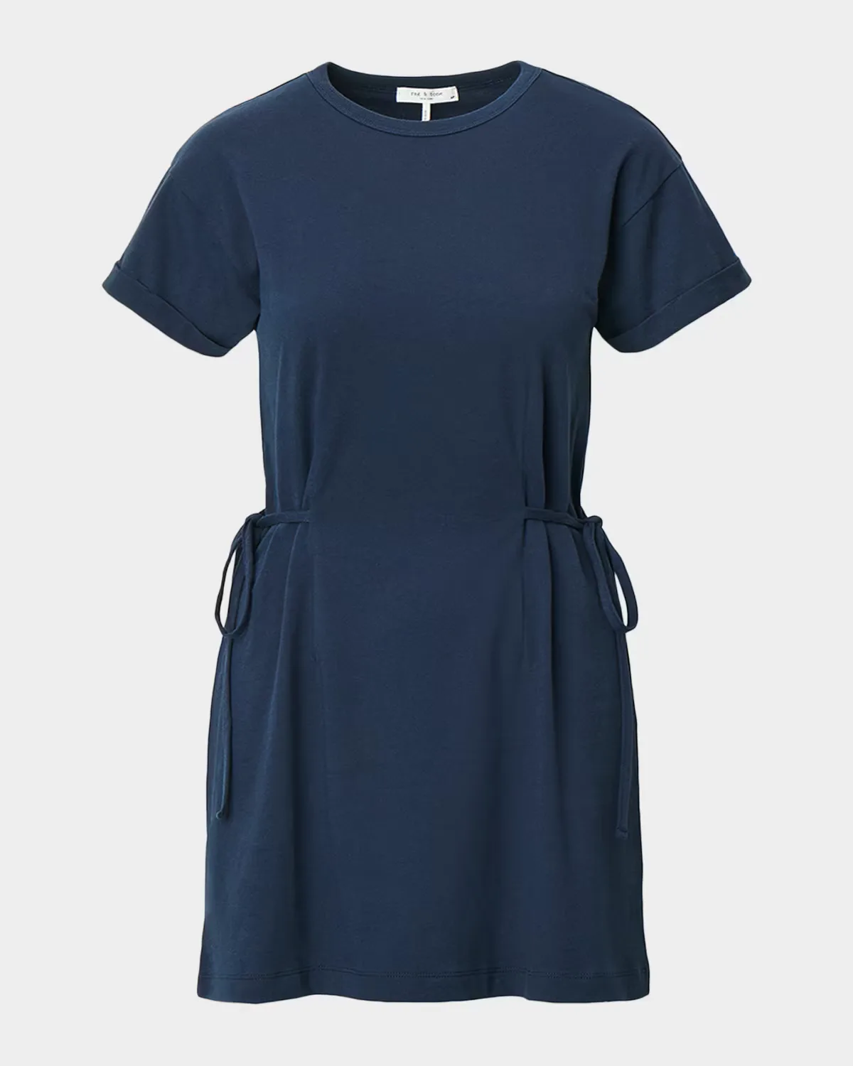 Mica Tie-Waist Cotton Jersey T-Shirt Mini Dress by rag & bone