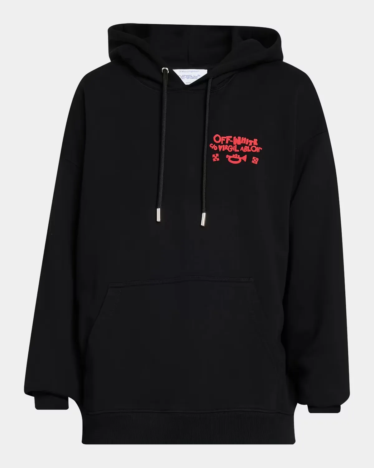 Arrow Trumpet Cotton Skate Hoodie by Off-White