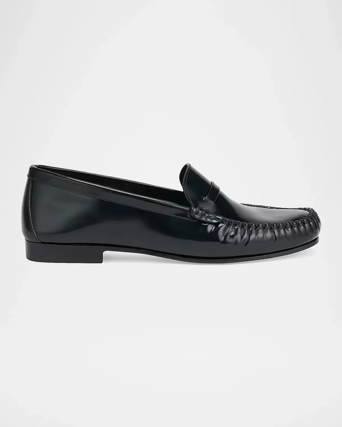Knightsbridge Leather Penny Loafers by Malone Souliers