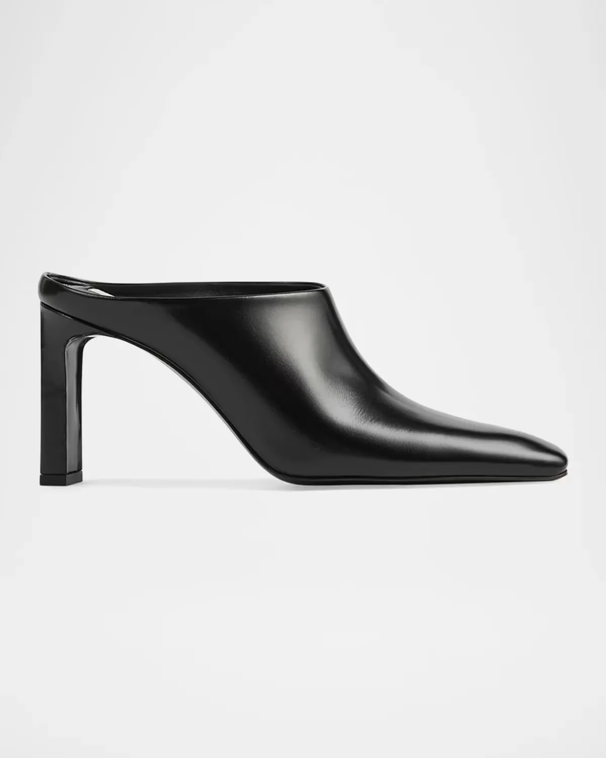 Bar 85MM Box-Leather Mules by Totême