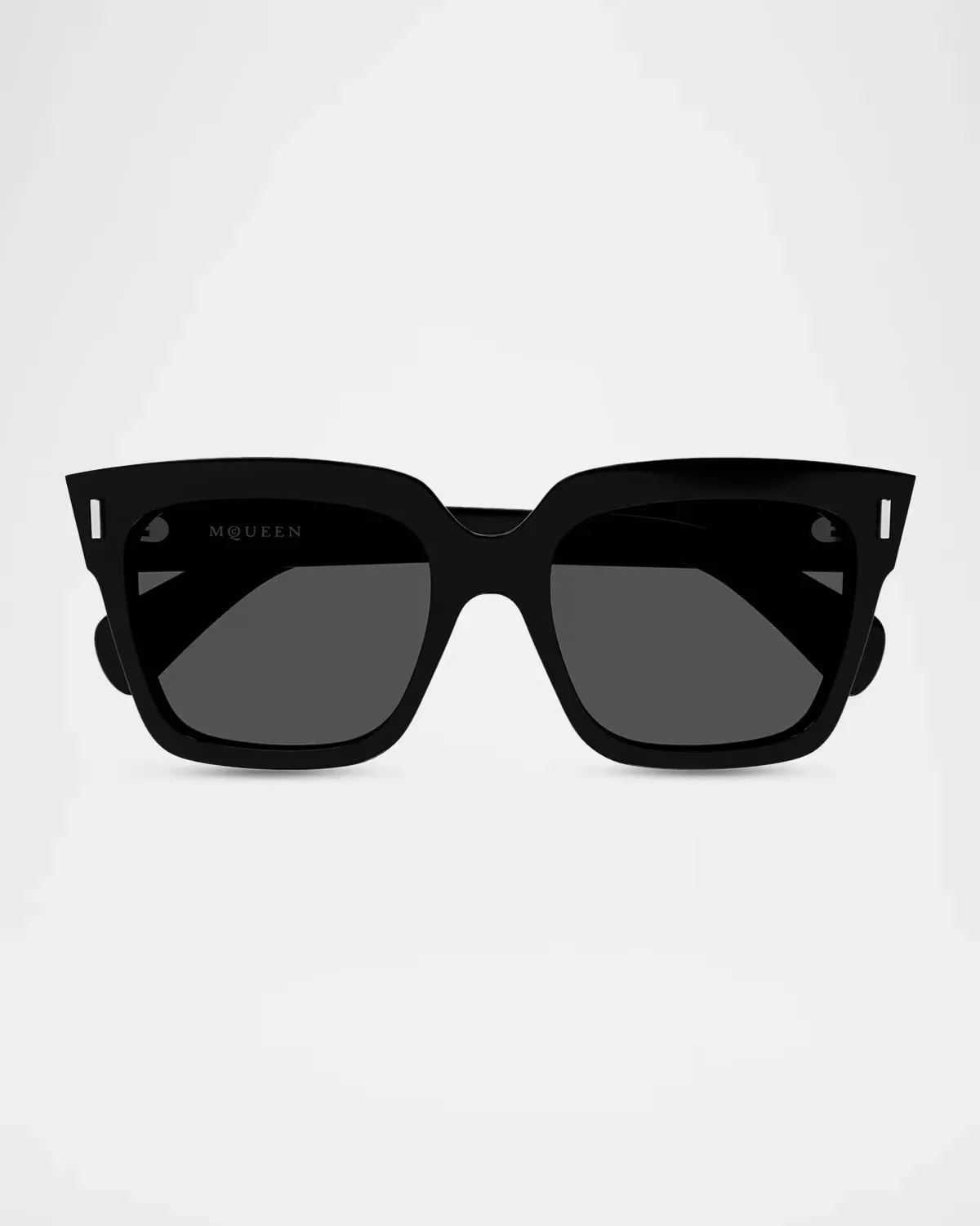 T-Bar Rivet 56MM Square Sunglasses by McQueen