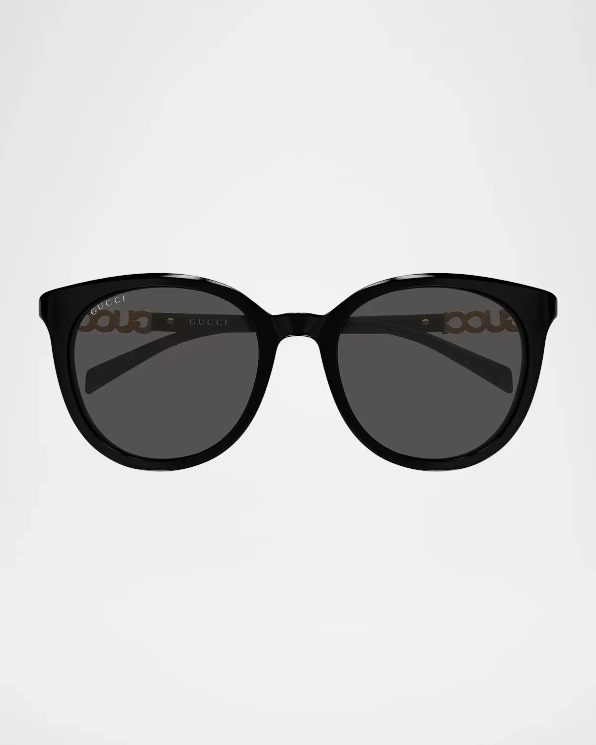 Signoria Gucci Block 55MM Round Sunglasses by Gucci