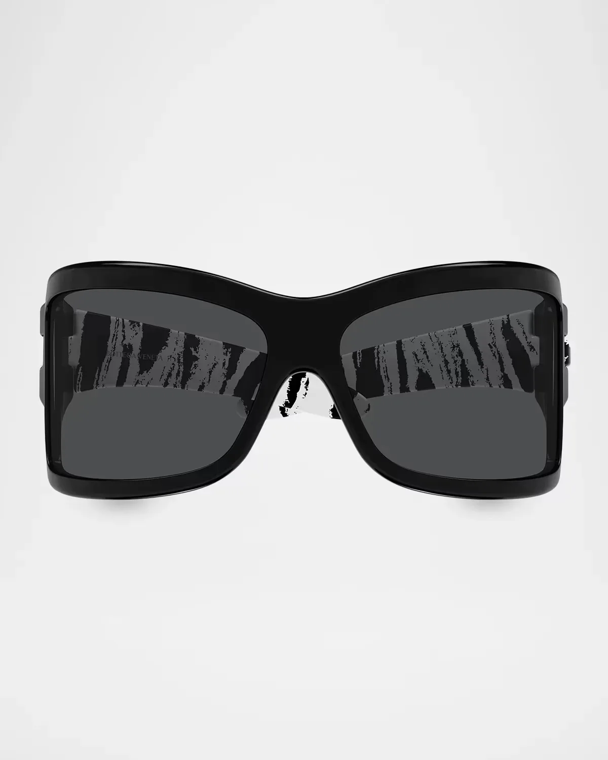Intrecciato 74MM Oversized Square Sunglasses by Bottega Veneta