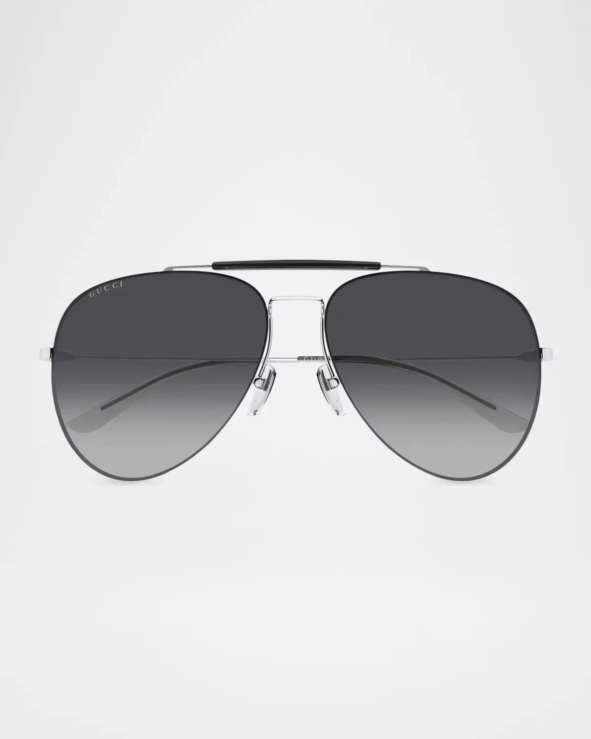GG2255S Pure Light Metal Pilot Sunglasses by Gucci
