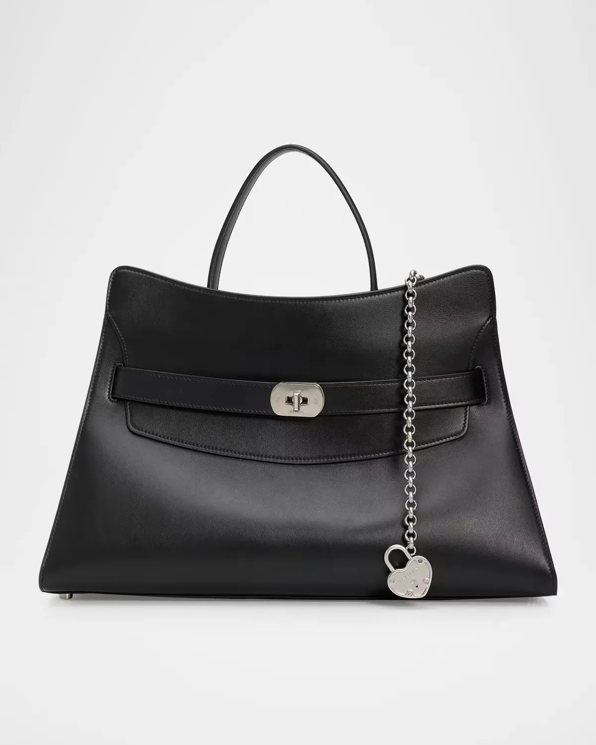 Locke Leather Top Handle Bag by McQueen