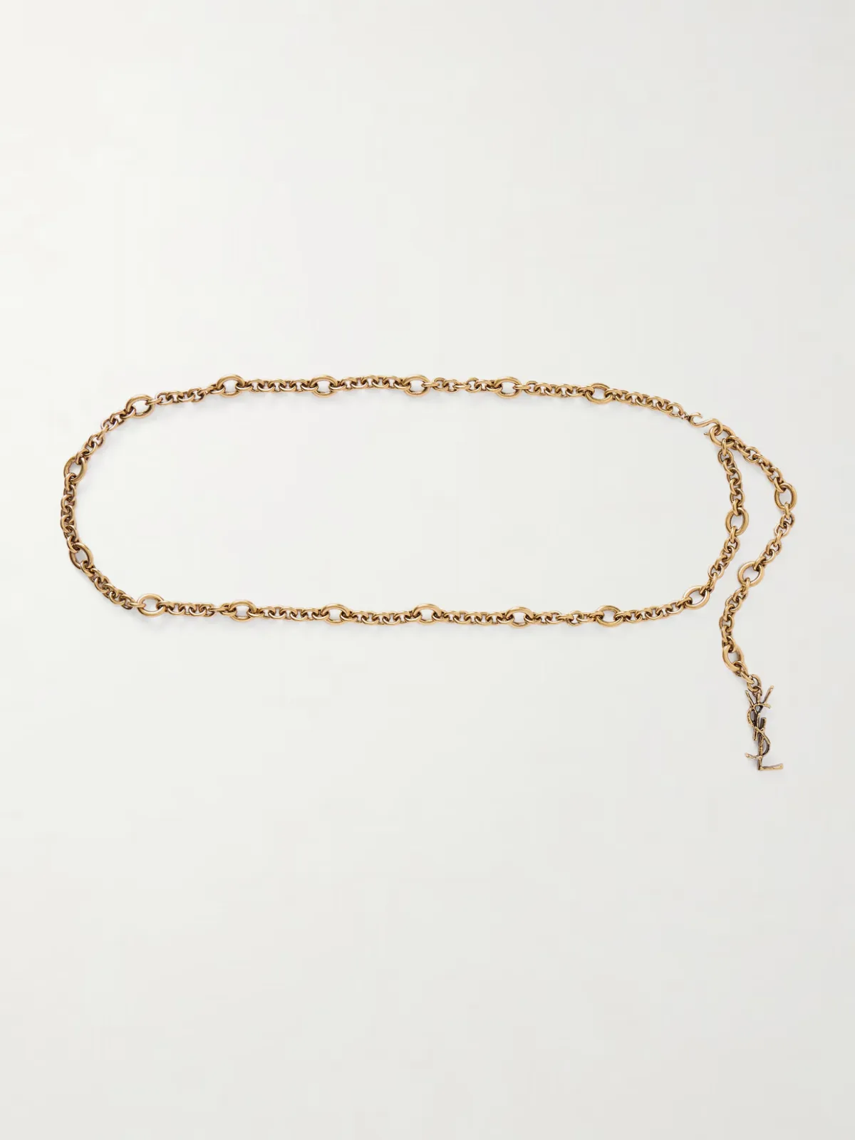 - Gold-tone Chain Belt -