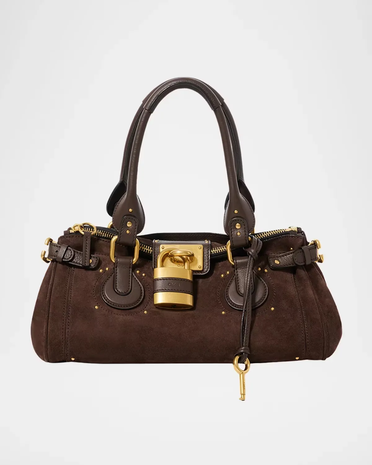 Paddington Suede Shoulder Bag by Chloé