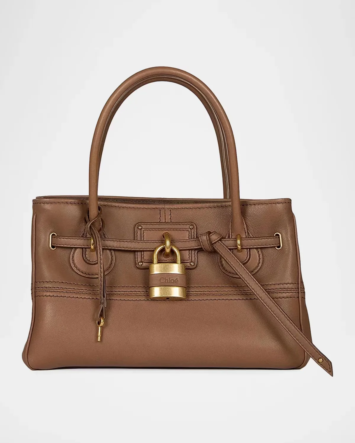 Paddington Small Leather Top Handle Bag by Chloé