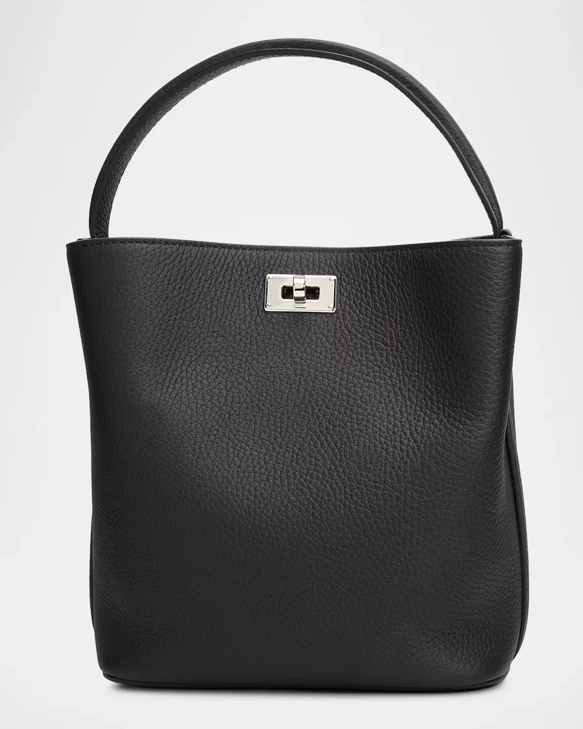 Odeon Mini Taurillon Leather Bucket Bag