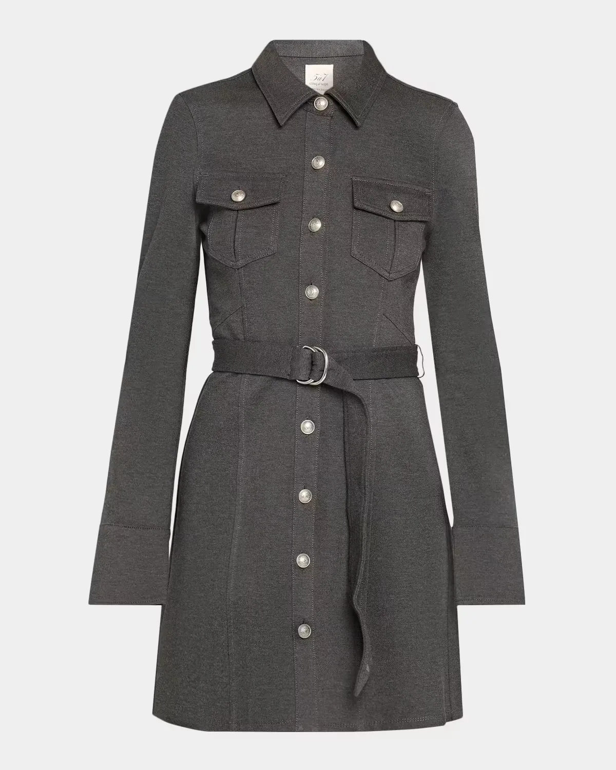 Ponte Aliza Mini Shirtdress