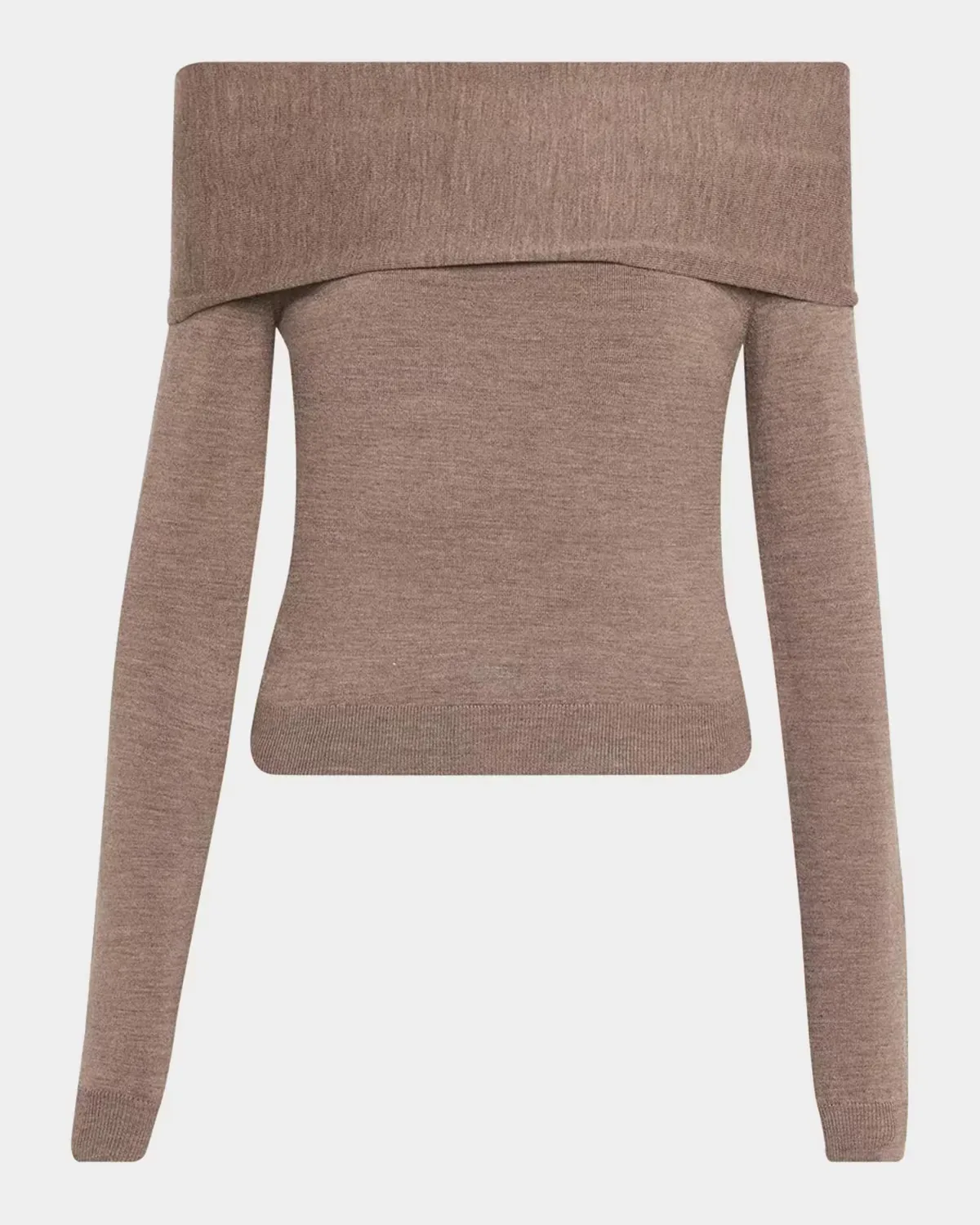 Delphia Off-Shoulder Wool Top by SIMKHAI
