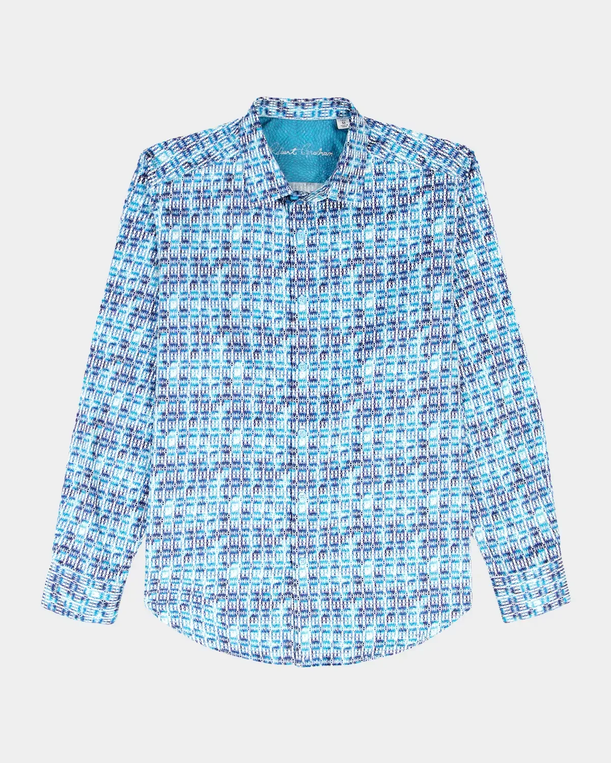 Westmoreland Geometric Stretch-Cotton Shirt by Robert Graham