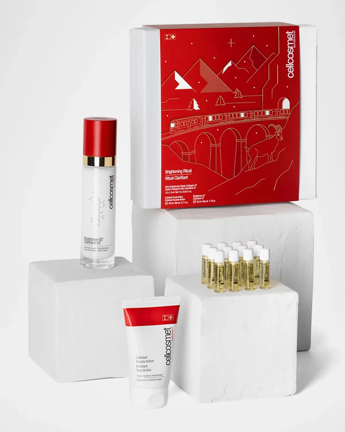 Ultra Brightening Ritual 3-Piece Skincare Set by Cellcosmet