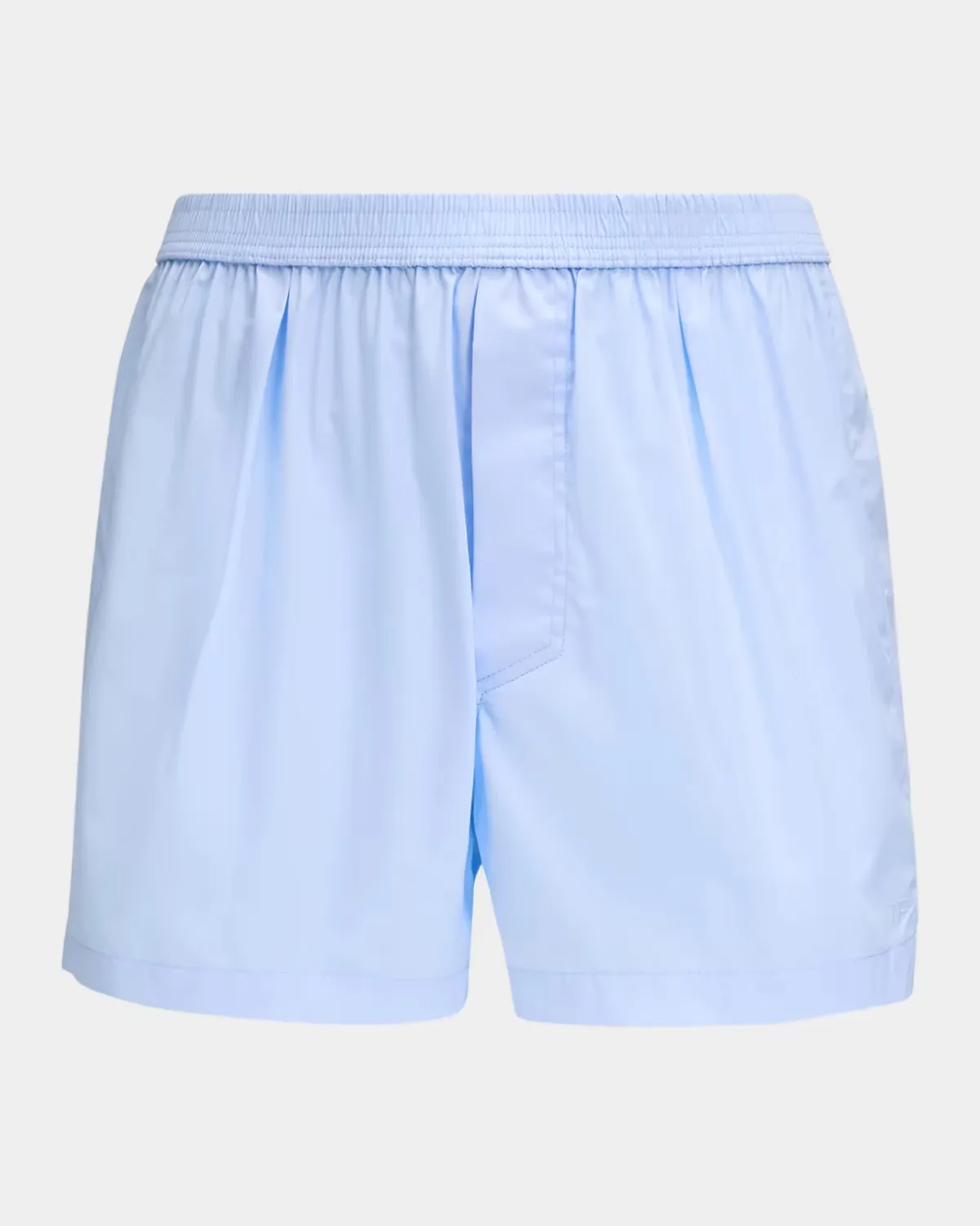 Cotton Woven Solid Boxer Shorts by Tom Ford