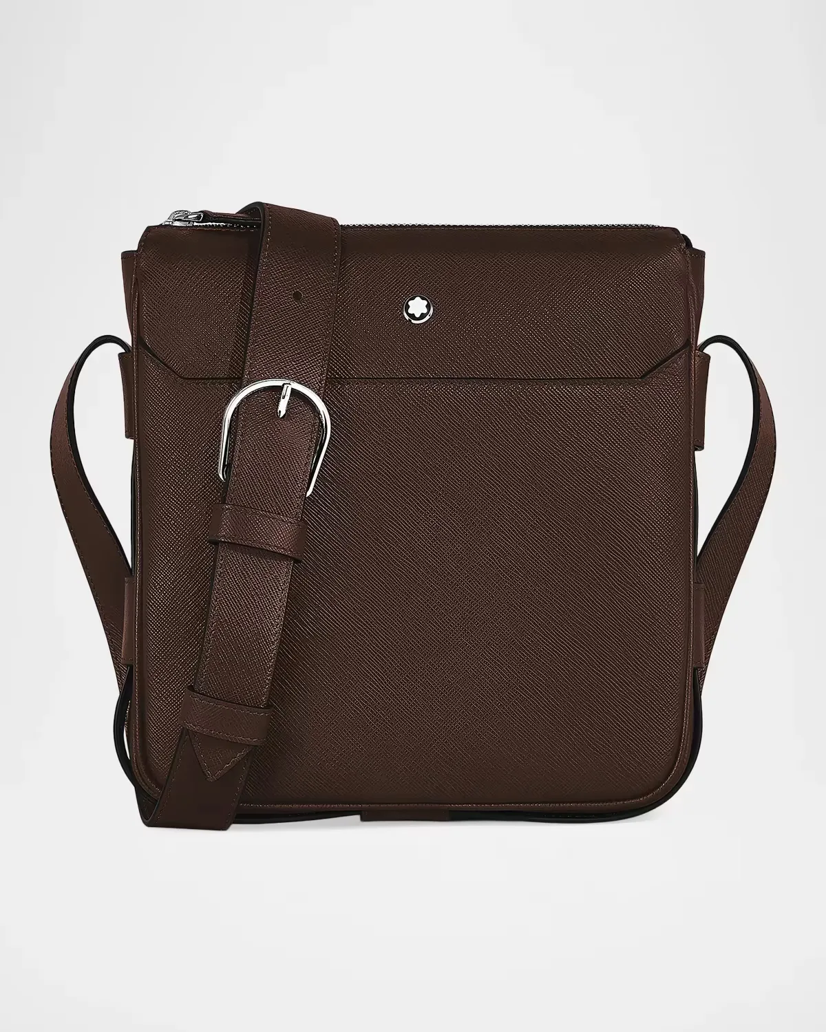 Leather Messenger Bag by Montblanc