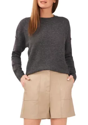 Dolman Sleeve Crew Neck Sweater by Vince Camuto