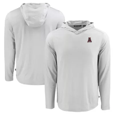 Alabama Crimson Tide NCAA Alabama Tide Coastline Epic Comfort Eco Recycled Long Sleeve Hoodie T-Shirt by Cutter & Buck