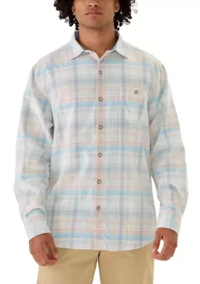 Coastline Cord Truly Check Shirt by Tommy Bahama