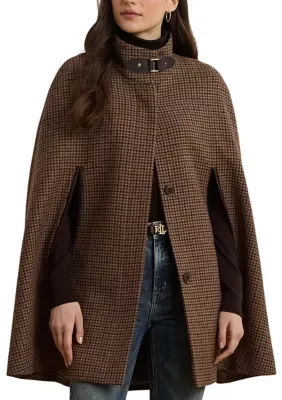 Lauren Ralph Lauren Novelty Wool Cape by Ralph Lauren