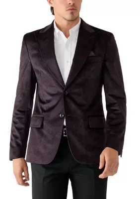 Paisley Print Blazer by Tallia