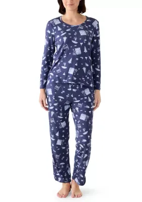 Seaside Holiday Pajama Set by Pajamarama