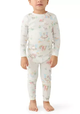 Nativity Print Pajama Set by Pajamarama