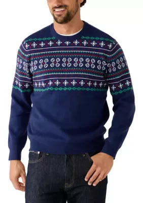 Snowflake Fair Isle Sweater by Southern Proper