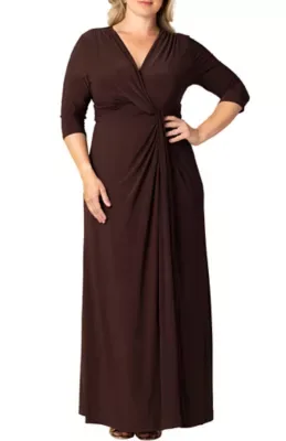 Evening Romance Column Gown