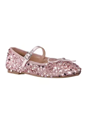Sparklin Mary Jane Flats by Nina