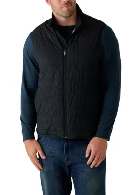 Mixed Media Puffer Vest