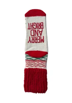 Merry and Bright Gripper Socks by Wonderly