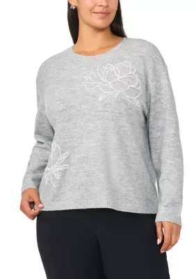 Crew Neck Sutash Sweater by Vince Camuto